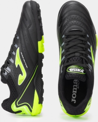 Сороконожки Joma Maxima 2401 Black Green Turf