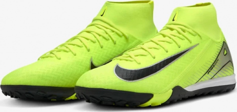 Сороконожки (шиповки) Nike MERCURIAL ZOOM SUPERFLY 10 ACADEMY TF лаймовые FQ8331-700