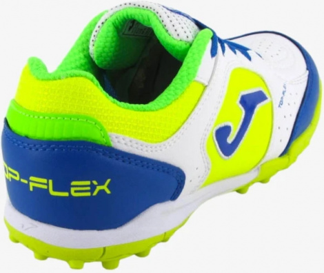 Сороконіжки (шиповки) дитячі Joma TOP FLEX JR біло-жовто-сині TPJW2402TF