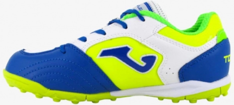 Сороконіжки (шиповки) дитячі Joma TOP FLEX JR біло-жовто-сині TPJW2402TF