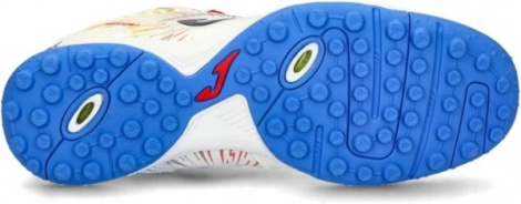 Сороконіжки (шиповки) Joma TOP FLEX біло-синьо-жовтогарячі TOPW2476TF