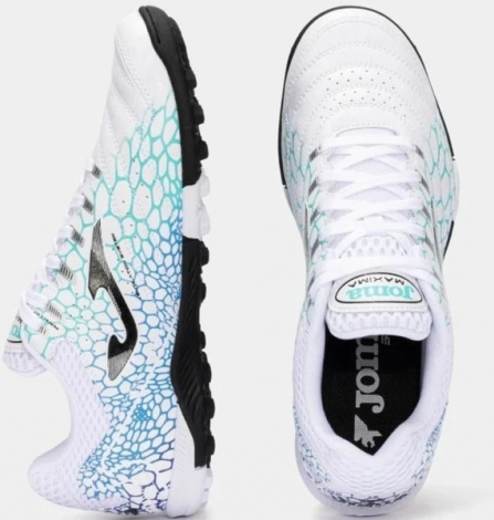 Сороконожки Joma Maxima 2532 White Turquoise Turf