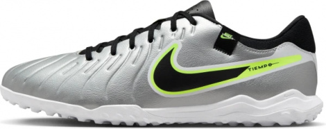 Сороконіжки (шиповки) Nike TIEMPO LEGEND 10 ACADEMY TF срібно-лаймові DV4342-001