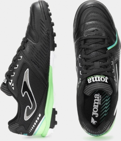 Сороконіжки (шиповки) Joma DRIBLING чорно-салатово-блакитні DRIS2501TF