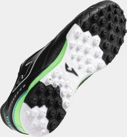 Сороконіжки (шиповки) Joma DRIBLING чорно-салатово-блакитні DRIS2501TF