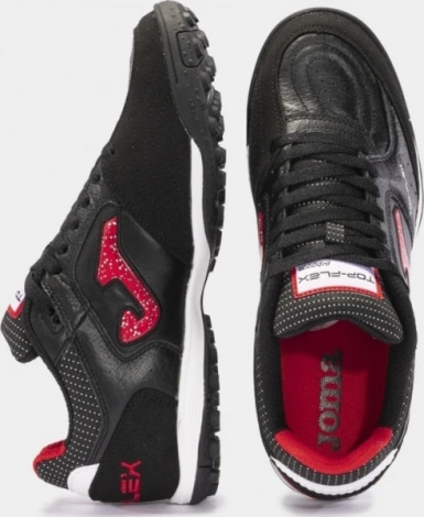 Сороконіжки (шиповки) Joma TOP FLEX чорно-червоні TOPW2401TF