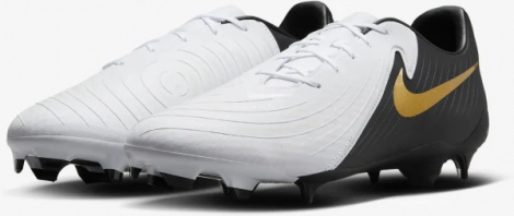 Бутси Nike PHANTOM GX II ACADEMY FG/MG біло-чорні FD6723-100