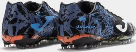 Бутси Joma SUPERCOPA чорно-синьо-жовтогарячі SUPS2441AG