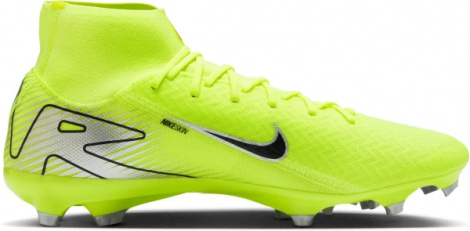 Бутсы Nike MERCURIAL ZOOM SUPERFLY 10 ACADEMY FG/MG лаймовые FQ1456-700