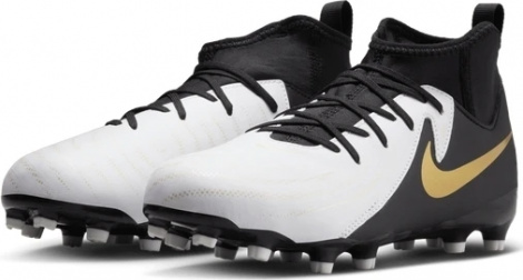 Бутсы детские Nike JR PHANTOM LUNA II ACADEMY FG/MG бело-черные FJ2603-100