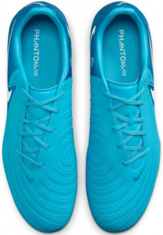 Бутсы Nike PHANTOM GX II ACADEMY FG/MG голубые FD6723-400