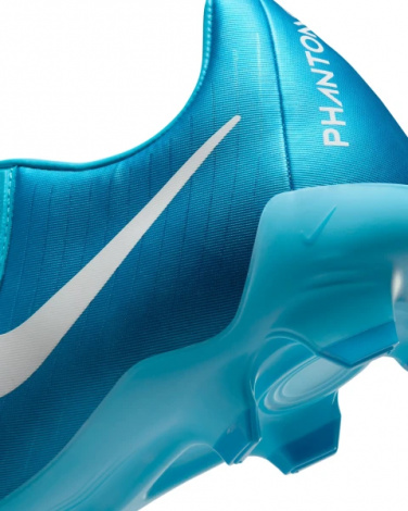 Бутсы Nike PHANTOM GX II ACADEMY FG/MG голубые FD6723-400