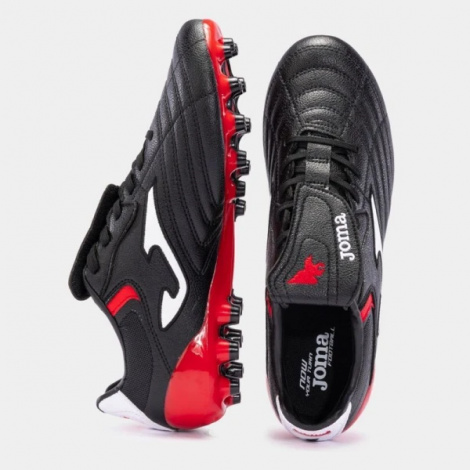 Бутси Joma AGUILA CUP чорно-червоні ACUS2301AG