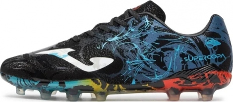 Бутcи Joma SUPER COPA чорно-синьо-жовтогарячі SUPS2441FG