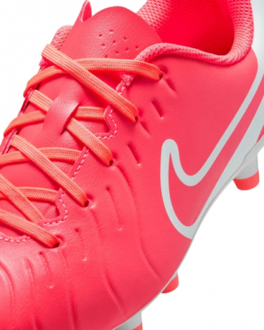 Бутси дитячі Nike JR TIEMPO LEGEND 10 CLUB FG/MG коралові DV4352-800