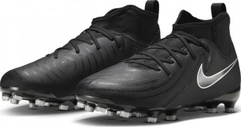 Бутсы детские Nike JR PHANTOM LUNA II ACADEMY FG/MG черные FJ2603-001