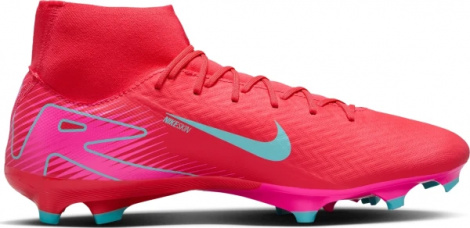 Бутси Nike MERCURIAL ZOOM SUPERFLY 10 ACADEMY FG/MG червоно-рожево-бірюзові FQ1456-800