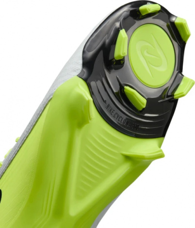 Бутси Nike PHANTOM LUNA II ACADEMY FG/MG срібно-лаймові FD6725-003