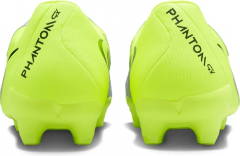 Бутси Nike PHANTOM GX II ACADEMY FG/MG срібно-лаймові FD6723-003