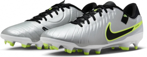 Бутcи Nike TIEMPO LEGEND 10 ACADEMY FG/MG срібно-салатові DV4337-001