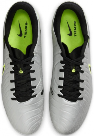 Бутcи Nike TIEMPO LEGEND 10 ACADEMY FG/MG срібно-салатові DV4337-001