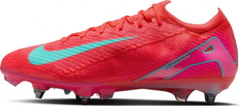 Бутси Nike MERCURIAL ZOOM VAPOR 16 ELITE SG-PRO червоно-рожево-бірюзові FQ8688-800