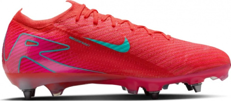 Бутси Nike MERCURIAL ZOOM VAPOR 16 ELITE SG-PRO червоно-рожево-бірюзові FQ8688-800