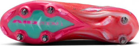 Бутси Nike MERCURIAL ZOOM VAPOR 16 ELITE SG-PRO червоно-рожево-бірюзові FQ8688-800
