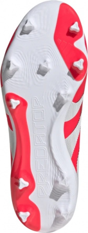 Бутси дитячі Adidas PREDATOR LEAGUE FIRM/MULTI-GROUND червоно-білі ID3750