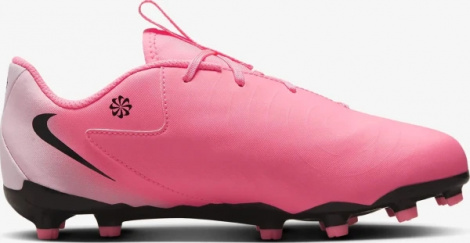 Бутсы детские Nike JR PHANTOM GX II ACADEMY FG/MG розовые FD6722-600