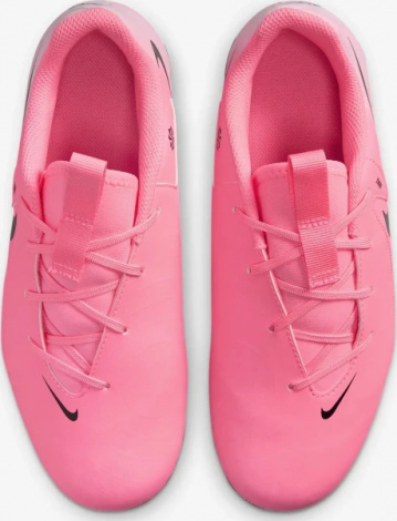 Бутсы детские Nike JR PHANTOM GX II ACADEMY FG/MG розовые FD6722-600