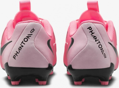 Бутсы детские Nike JR PHANTOM GX II ACADEMY FG/MG розовые FD6722-600