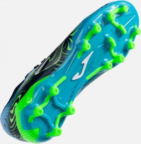 Бутси Joma EVOLUTION темно-синьо-блакитно-салатові EVOS2503FG