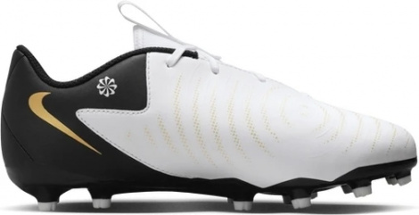 Бутси дитячі Nike JR PHANTOM GX II ACADEMY FG/MG біло-чорні FD6722-100