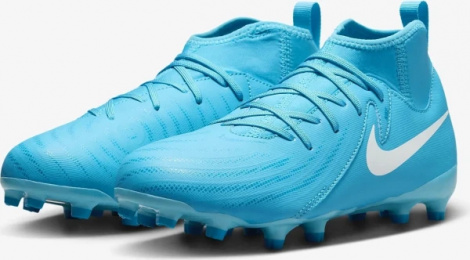 Бутси дитячі Nike JR PHANTOM LUNA II ACADEMY FG/MG блакитні FJ2603-400