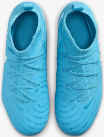 Бутси дитячі Nike JR PHANTOM LUNA II ACADEMY FG/MG блакитні FJ2603-400