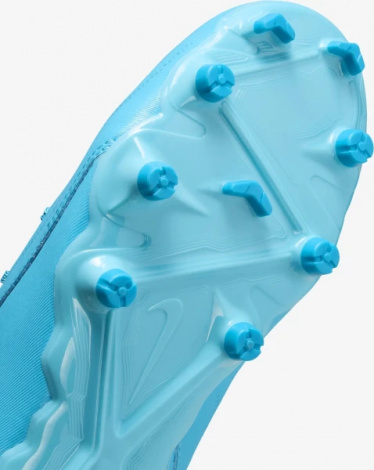 Бутси дитячі Nike JR PHANTOM LUNA II ACADEMY FG/MG блакитні FJ2603-400