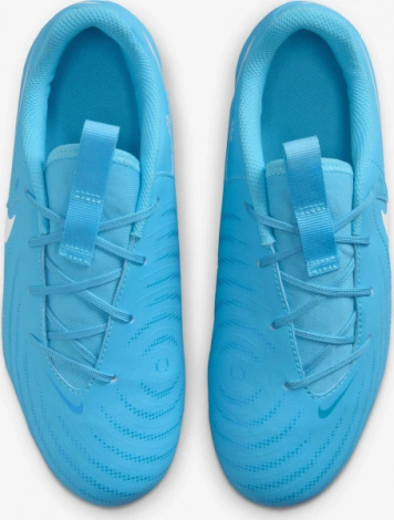 Бутси дитячі Nike JR PHANTOM GX II ACADEMY FG/MG блакитні FD6722-400