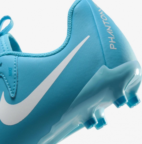 Бутси дитячі Nike JR PHANTOM GX II ACADEMY FG/MG блакитні FD6722-400
