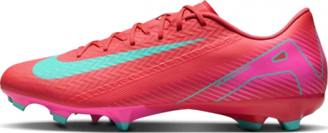 Бутси Nike MERCURIAL ZOOM VAPOR 16 ACADEMY FG/MG червоно-рожево-бірюзові FQ8374-800