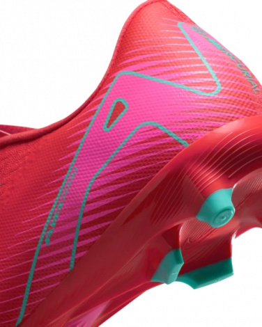 Бутси Nike MERCURIAL ZOOM VAPOR 16 ACADEMY FG/MG червоно-рожево-бірюзові FQ8374-800