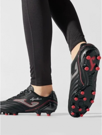 Бутси Joma AGUILA чорно-червоні AGUW2301FG