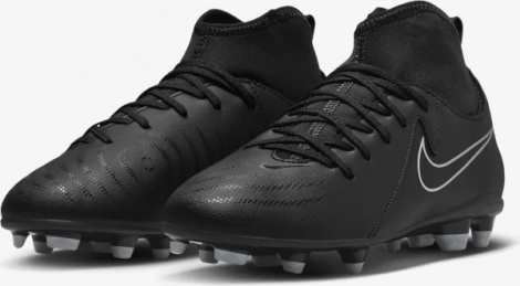 Бутси дитячі Nike JR PHANTOM LUNA II CLUB FG/MG чорні FJ2601-001