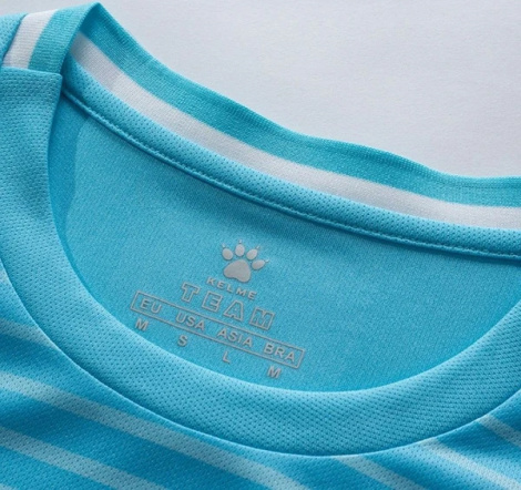 Комплект футбольної форми Kelme MALAGA блакитно-білий 3801169.9449