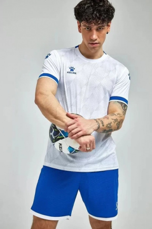 Комплект футбольної форми Kelme біло-синій 8151ZB1001.9100