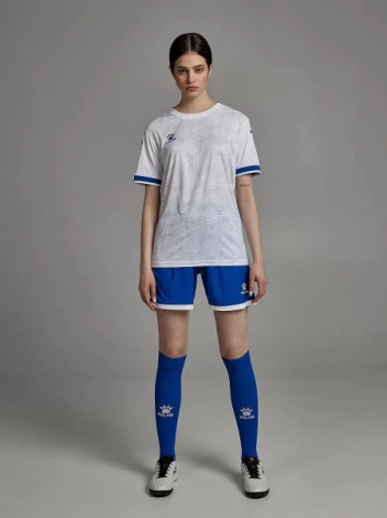 Комплект футбольної форми Kelme біло-синій 8151ZB1001.9100