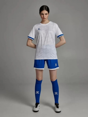 Комплект футбольної форми Kelme біло-синій 8151ZB1001.9100
