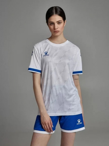 Комплект футбольної форми Kelme біло-синій 8151ZB1001.9100