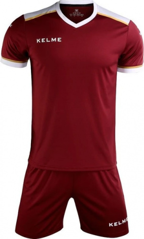 Комплект футбольної форми Kelme SEGOVIA бордовий 3871001.9603