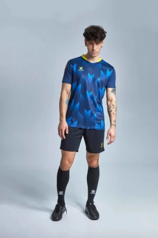 Комплект футбольної форми Kelme BURGOS темно-синьо-жовтий 8251ZB1003.9416